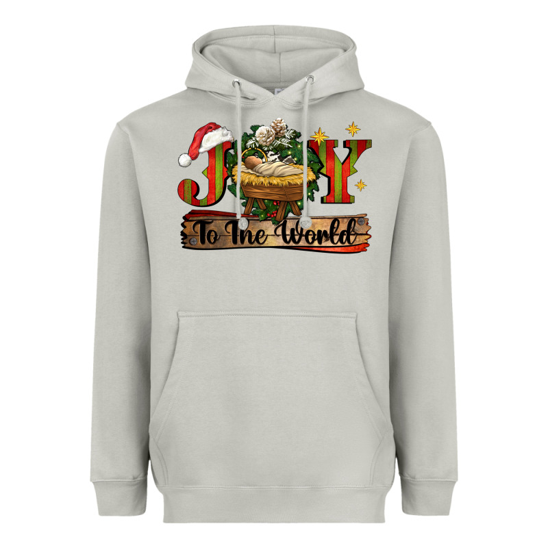 Joy To The World Heavyweight Hoodie by CowGirlArtShop | Teevron