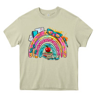 Mossy school rainbow Heavy Core Tee - AdoDesignShop
