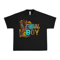 Black western cowboy Urban Heavy Tee - NancyCooperArtShop