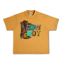 Peanut Butter western cowboy Urban Heavy Tee - NancyCooperArtShop