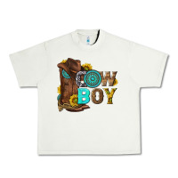 Pistachio western cowboy Urban Heavy Tee - NancyCooperArtShop
