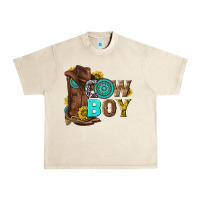 Sandshell western cowboy Urban Heavy Tee - NancyCooperArtShop