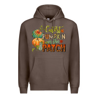 Coffee cutest pumpkin in the patch Premium Hoodie - CowGirlArtShop