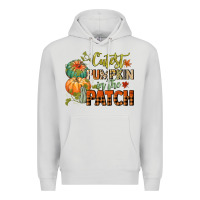 Dove Grey cutest pumpkin in the patch Premium Hoodie - CowGirlArtShop