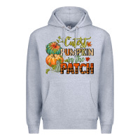 Heather Grey cutest pumpkin in the patch Premium Hoodie - CowGirlArtShop