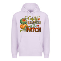Lilac cutest pumpkin in the patch Premium Hoodie - CowGirlArtShop