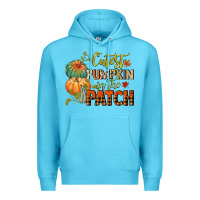 Ocean Blue cutest pumpkin in the patch Premium Hoodie - CowGirlArtShop
