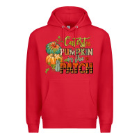 Red cutest pumpkin in the patch Premium Hoodie - CowGirlArtShop
