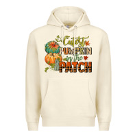 Sandshell cutest pumpkin in the patch Premium Hoodie - CowGirlArtShop