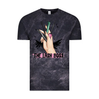 Cloud Black the lash boss Vintage Tee - MaliasSmallBusiness