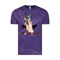 Cloud Purple the lash boss Vintage Tee - MaliasSmallBusiness