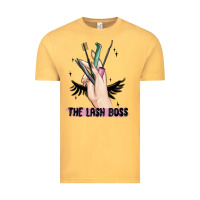 Vintage Mustard the lash boss Vintage Tee - MaliasSmallBusiness