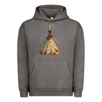 Pigment Tornado teepe tipi Urban Hoodie - FaDigitalArtStudio