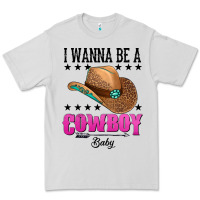 Dove Grey i wanna be a cowboy baby Premium Tee - AdoDesignShop
