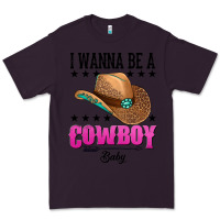 Plum i wanna be a cowboy baby Premium Tee - AdoDesignShop