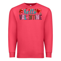 Cardinal Hello Valentine Premium Sweatshirt - HowdyJamesFarm