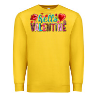 Lemon Hello Valentine Premium Sweatshirt - HowdyJamesFarm