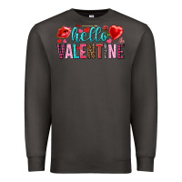 Smoke Hello Valentine Premium Sweatshirt - HowdyJamesFarm