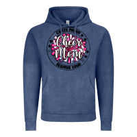 Vintage Denim cheer mom Vintage Hoodie - MaliasSmallBusiness