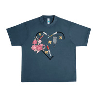 Midnight Navy phlebotomy add your name Urban Heavy Tee - MaliasSmallBusiness