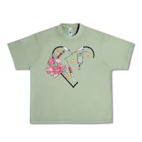 Oil Green phlebotomy add your name Urban Heavy Tee - MaliasSmallBusiness