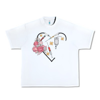 White phlebotomy add your name Urban Heavy Tee - MaliasSmallBusiness
