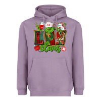 Lavender lpn licensed practical claus Heavyweight Hoodie - CowGirlArtShop