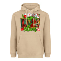 Mushroom lpn licensed practical claus Heavyweight Hoodie - CowGirlArtShop