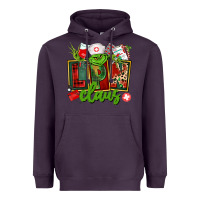 Plum lpn licensed practical claus Heavyweight Hoodie - CowGirlArtShop