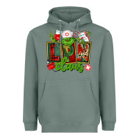 Sage lpn licensed practical claus Heavyweight Hoodie - CowGirlArtShop