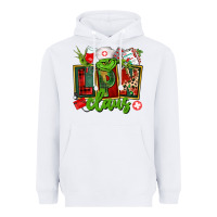 White lpn licensed practical claus Heavyweight Hoodie - CowGirlArtShop