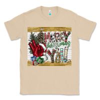 Mushroom merry christmas y'all Classic Tee - CowhideDigitalArt