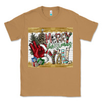 Toasted Coconut merry christmas y'all Classic Tee - CowhideDigitalArt