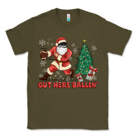 Army Green out here ballin' Classic Tee - MaliasSmallBusiness