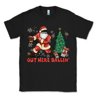 Black out here ballin' Classic Tee - MaliasSmallBusiness