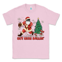 Bubblegum Pink out here ballin' Classic Tee - MaliasSmallBusiness