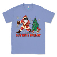 Colony Blue out here ballin' Classic Tee - MaliasSmallBusiness