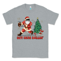 Heather Grey out here ballin' Classic Tee - MaliasSmallBusiness
