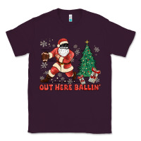 Plum out here ballin' Classic Tee - MaliasSmallBusiness
