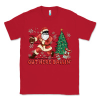 Red out here ballin' Classic Tee - MaliasSmallBusiness
