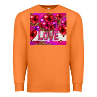 Carrot love heart shaped balloons tumbler hjf Premium Sweatshirt - HowdyJamesFarm