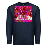 Love Heart Shaped Balloons Tumbler Hjf Premium Sweatshirt | Teevron