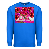 True Royal love heart shaped balloons tumbler hjf Premium Sweatshirt - HowdyJamesFarm