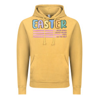 Vintage Mustard easter  Bunny Kısses Vintage Hoodie - MaliasSmallBusiness
