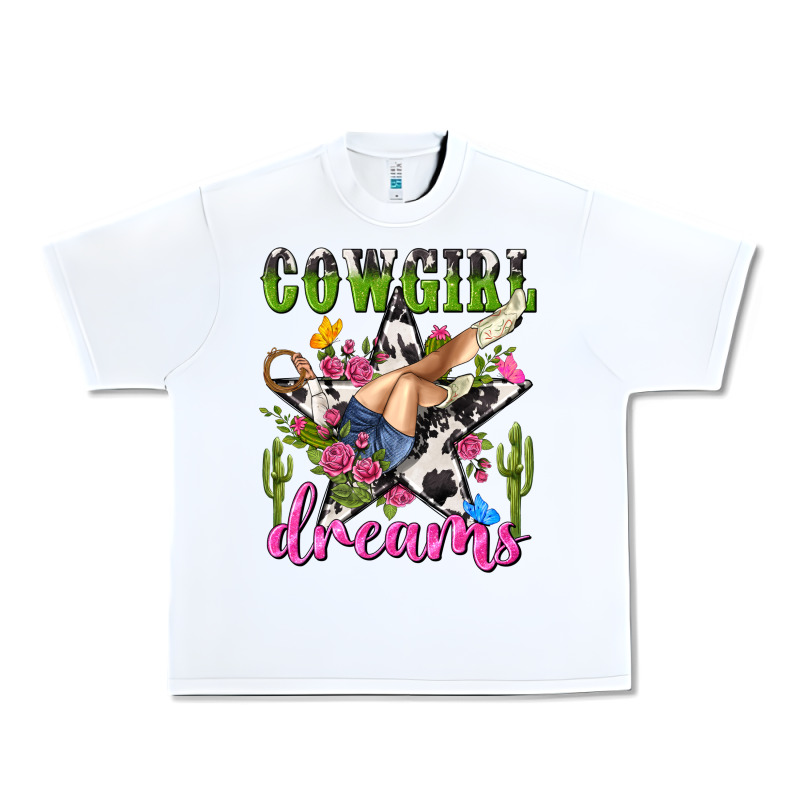 Western Rodeo Cowgirl Dreams Urban Heavy Tee by NancyCooperArtShop | Teevron