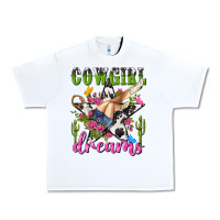 White western rodeo cowgirl dreams Urban Heavy Tee - NancyCooperArtShop