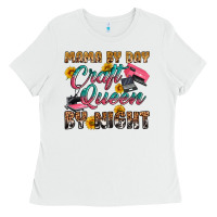 White mama by day craft queen by night Ladies Tee - RanaPortraitStore