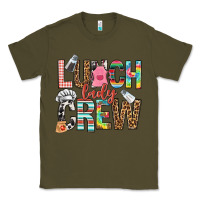 Army Green lunch lady crew Classic Tee - NancyCooperArtShop