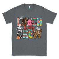 Charcoal Heather lunch lady crew Classic Tee - NancyCooperArtShop