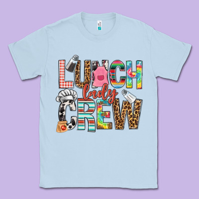 Lunch Lady Crew Classic Tee Designed By Nancycooperartshop